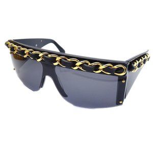 CHANEL Metal Pilot Summer Sunglasses 4224 Gold 187709